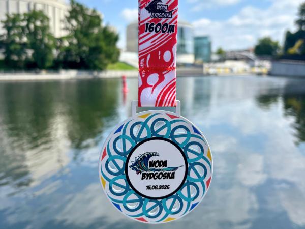 Zdobądź królewskie trofeum! Prezentujemy medal na zawody Woda Bydgoska 2026.