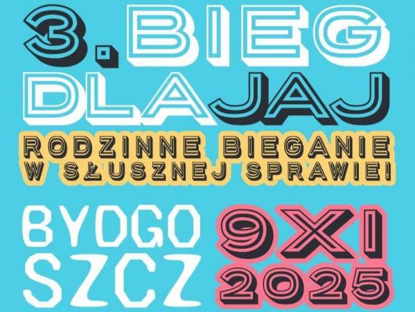 3. Bieg Dla Jaj, czyli rodzinne bieganie w słusznej sprawie! 9 listopada pobiegniemy po raz kolejny, by wspierać profilaktykę i leczenie męskich nowotworów.
