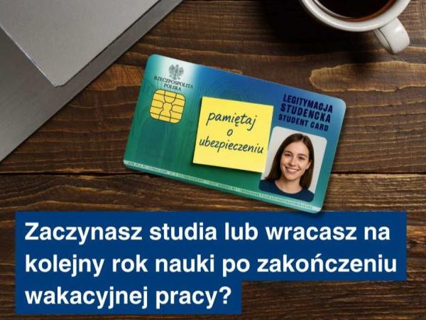 Studencie, pamiętaj o ubezpieczeniu zdrowotnym!
